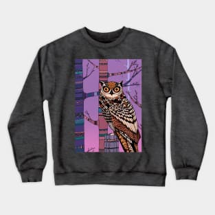 Mandala Owl Crewneck Sweatshirt